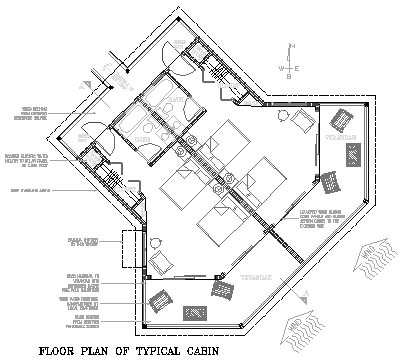 Cabin Floor Plan